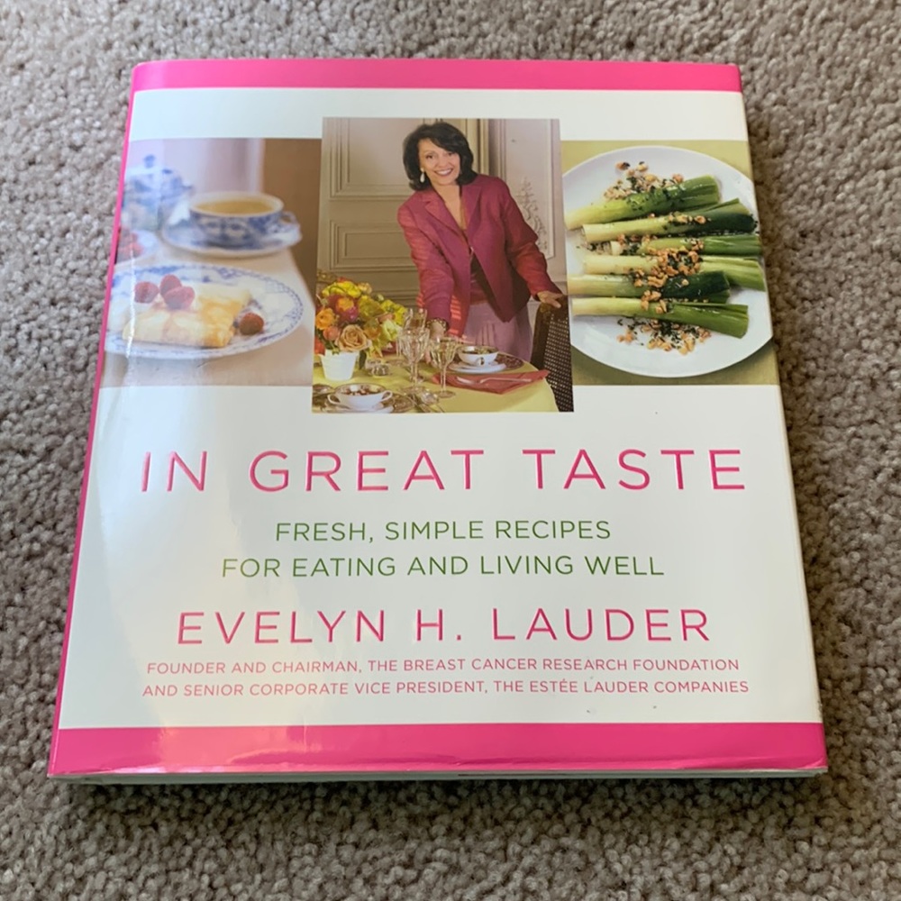 In great taste - cookbook